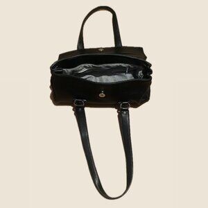 Vintage LSU Leather Shoulder Bag